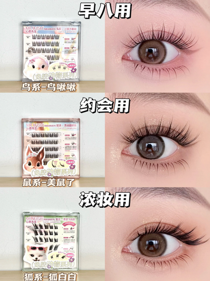 Mr. Wish Glue-Free Animal Series False Eyelashes