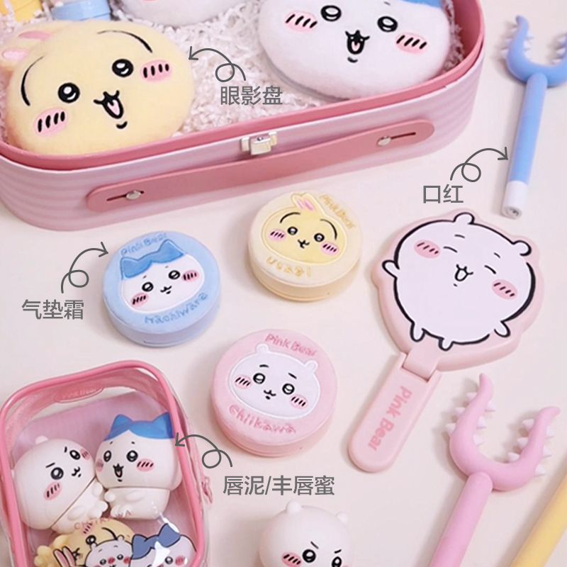 Pink Bear x Chiikawa Lips, Blush & Eyes Giftset