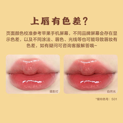 Pink bear x Butterbear Mirror Water Solid Lipstick
