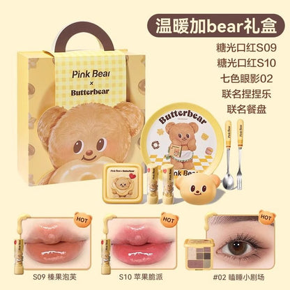 Pink Bear x Butterbear Gift Set