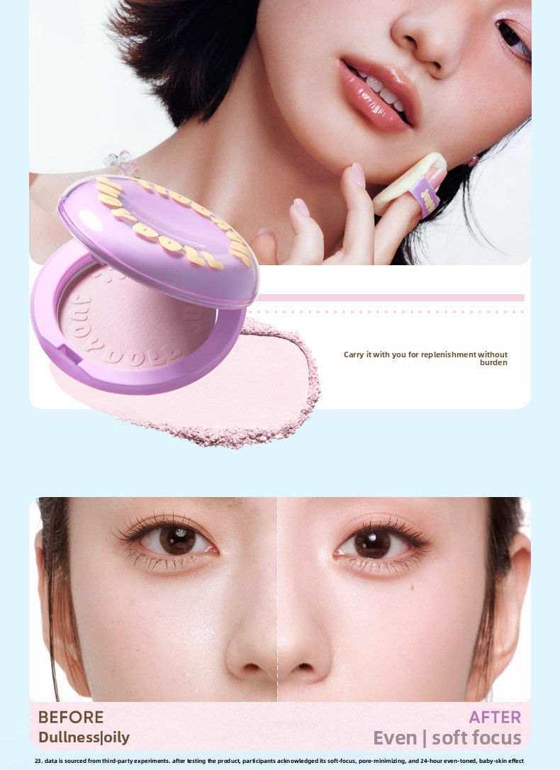 Judydoll Jelly Mini Series Donut Matte Purple Powder