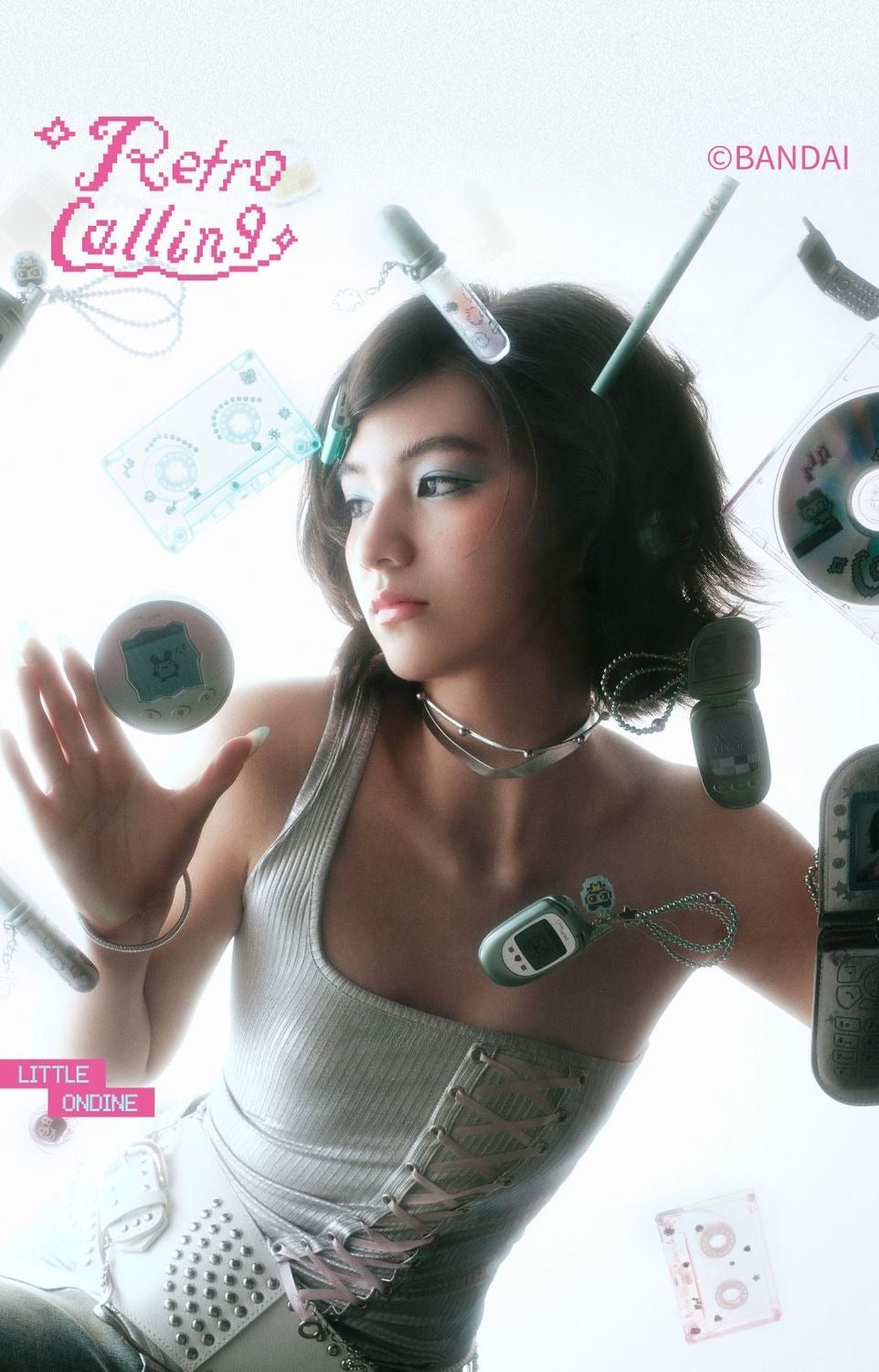 Little Ondine x Tamagotchi Water-Shine Lip Glaze