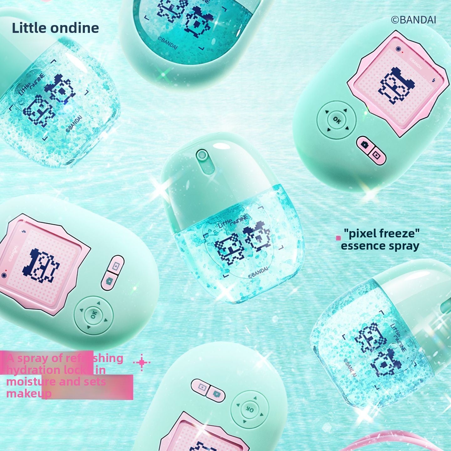 Little Ondine x Tamagotchi Hydrating Essence Spray