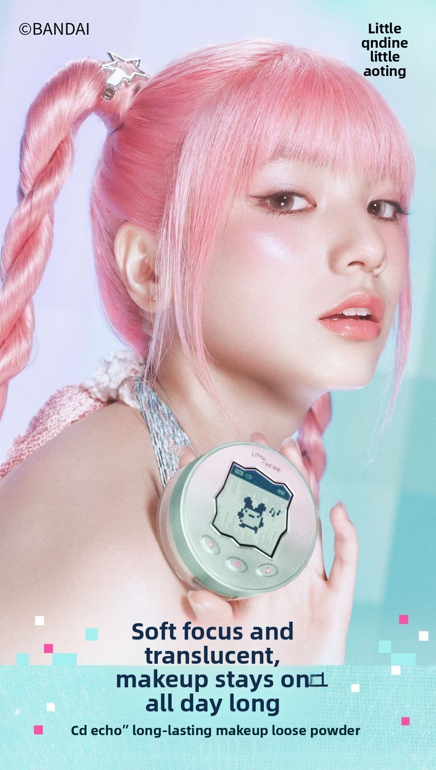 Little Ondine x Tamagotchi Long-Wear Setting Powder