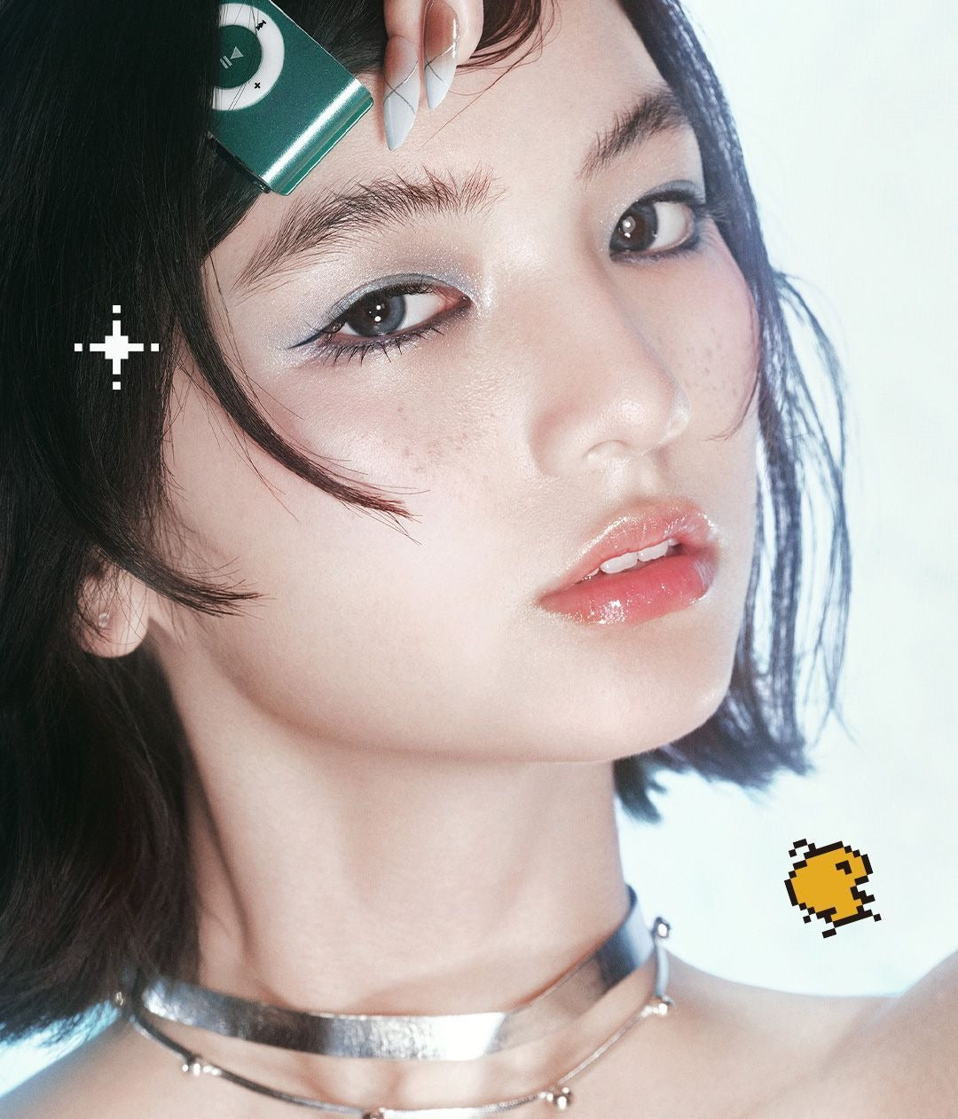 Little Ondine x Tamagotchi Dual-Ended Eyebrow Pencil