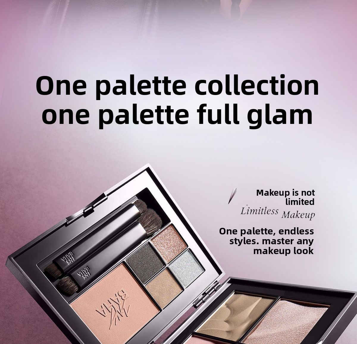 Insbaha Rebel Collection Eyeshadow & Blusher Makeup Palette