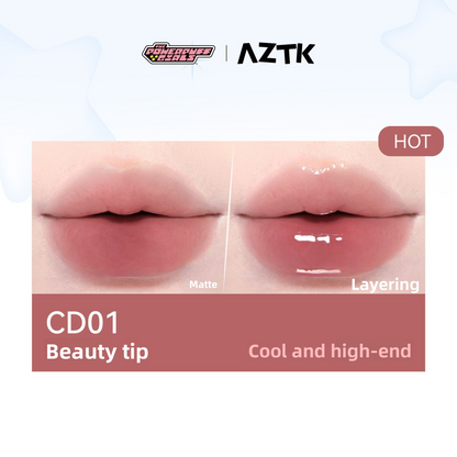 AZTK x Powerpuff Girls 2.0 Dual Ended Lipstick & Gloss