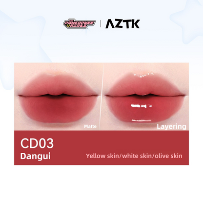 AZTK x Powerpuff Girls 2.0 Dual Ended Lipstick & Gloss