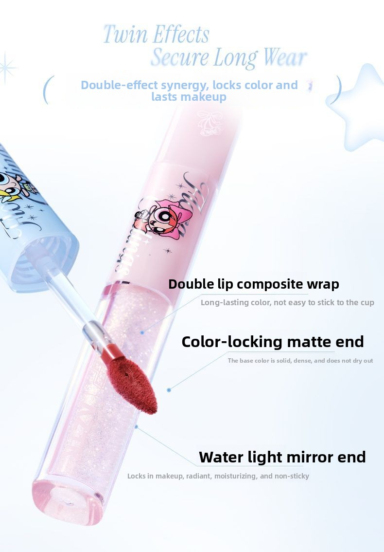 AZTK x Powerpuff Girls 2.0 Dual Ended Lipstick & Gloss
