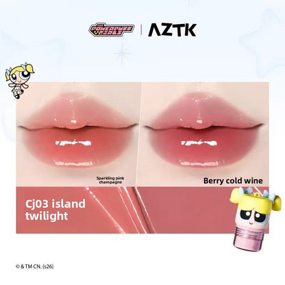 AZTK x Powerpuff Girls 2.0 Dual Color Lip Gloss