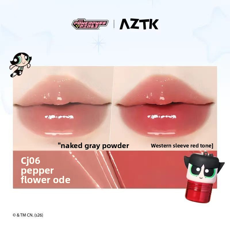 AZTK x Powerpuff Girls 2.0 Dual Color Lip Gloss