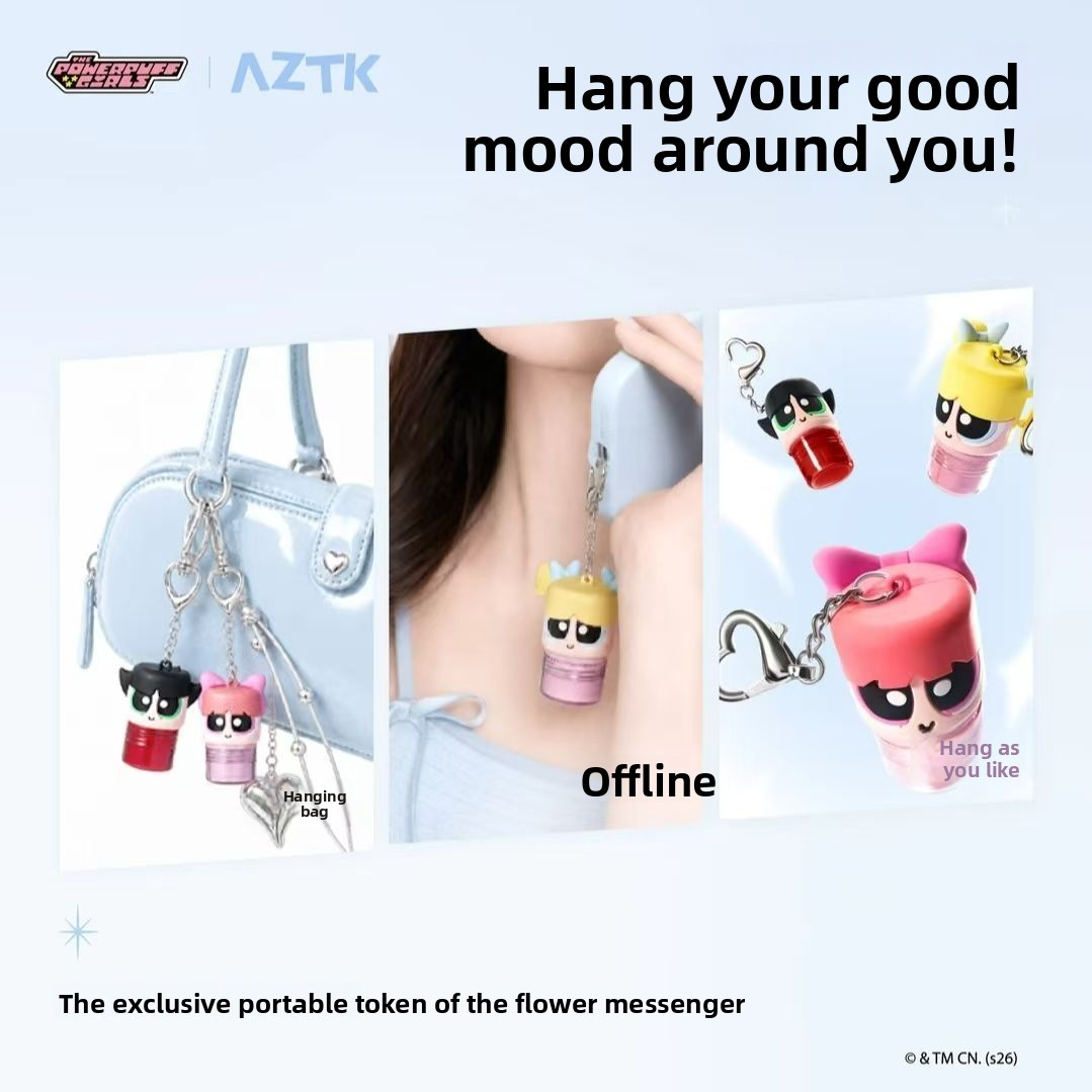 AZTK x Powerpuff Girls 2.0 Dual Color Lip Gloss