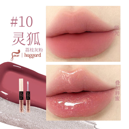 Haggard Double-ended Glassy Lip Gloss