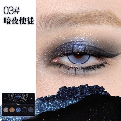 Haggard Scepter Series Smoky Five-Color Eyeshadow Palette