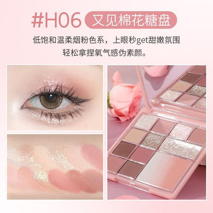 Holdlive Floral 12-Color Eyeshadow Palette