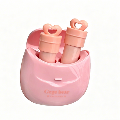 Gege Bear Earphone Bag Lipstick & Gloss