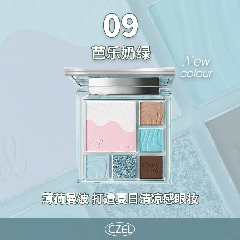 CZEL Water Ripple Eyeshadow Palette