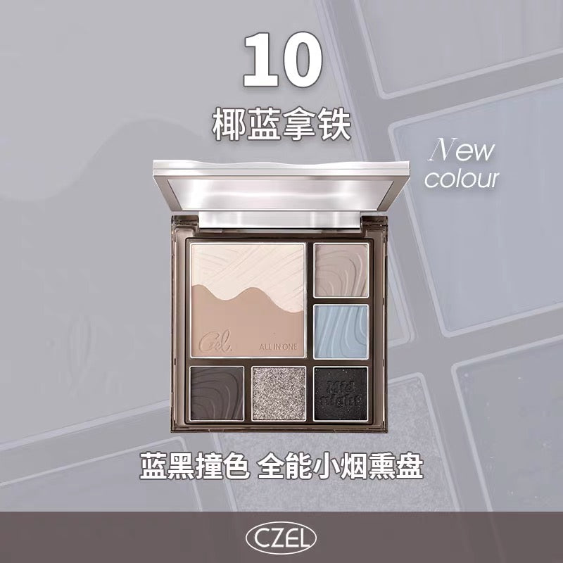 CZEL Water Ripple Eyeshadow Palette