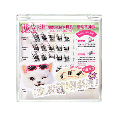 Mr. Wish Glue-Free Animal Series False Eyelashes