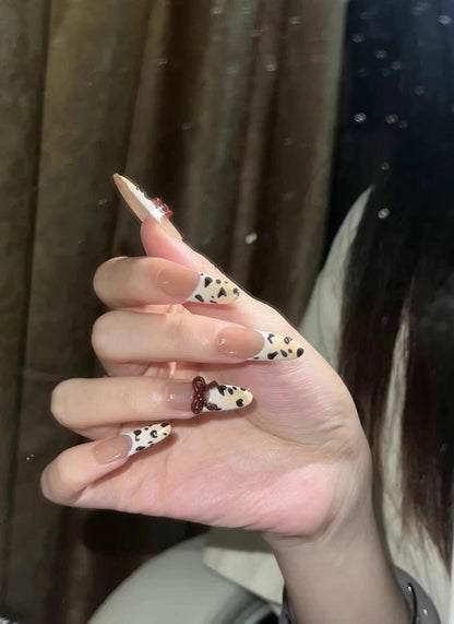 Baby Leopard Handmade Press Ons