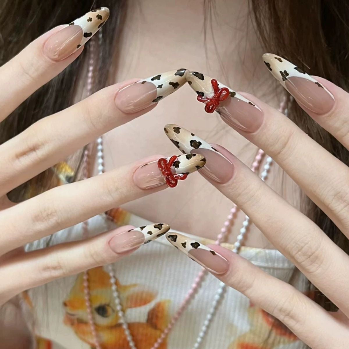 Baby Leopard Handmade Press Ons
