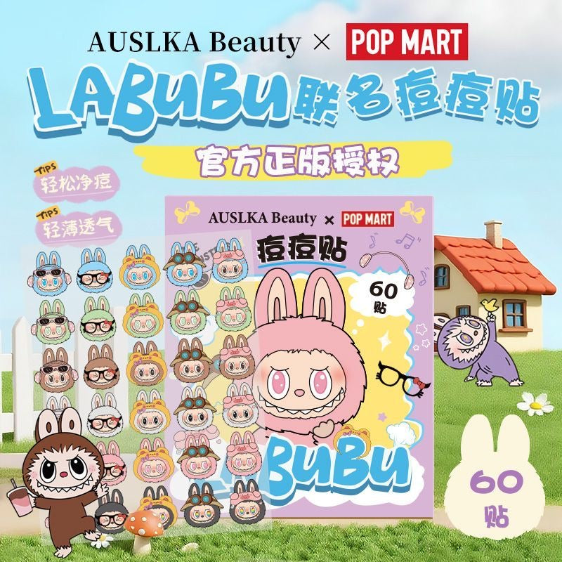 Auslka x Pop Mart Labubu Pimple Patches