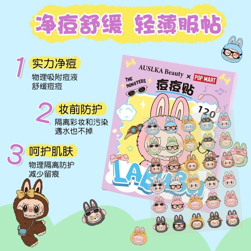 Auslka x Pop Mart Labubu Pimple Patches