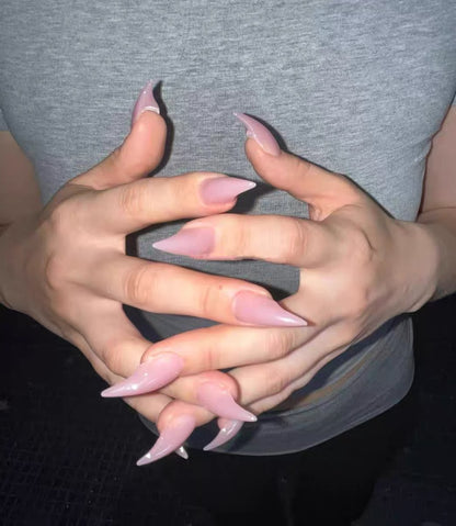 Milk Dragon Claws Press On Nails