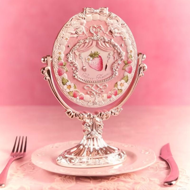 9th Anniversary Paddle Brush & Vanity Mirror