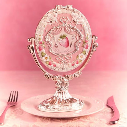 9th Anniversary Paddle Brush & Vanity Mirror