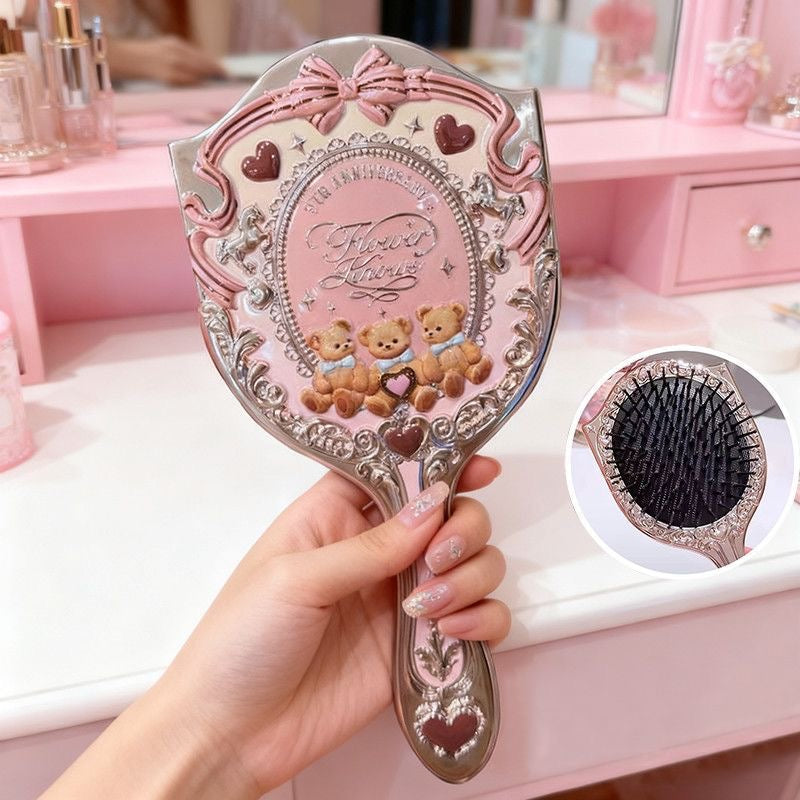 9th Anniversary Paddle Brush & Vanity Mirror