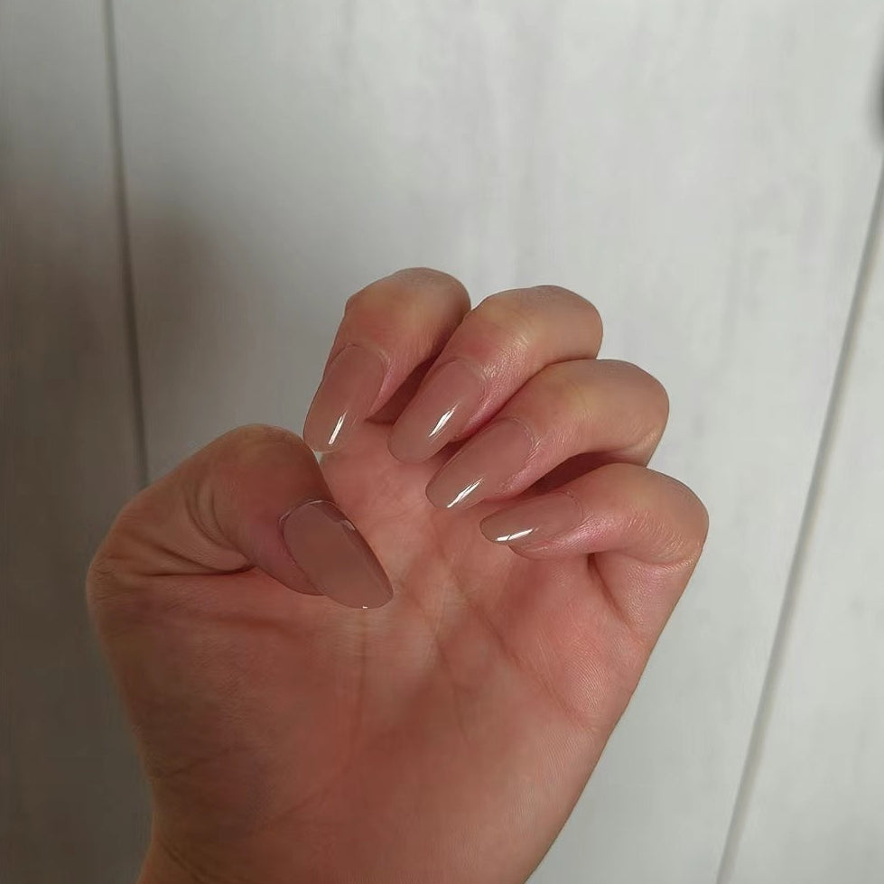 'Nudest Nude' Handmade Press On Nails