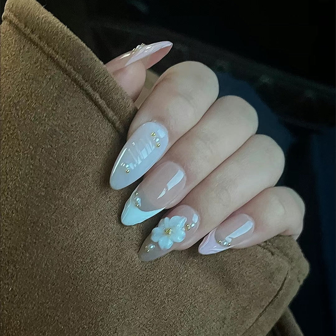 Flower Fairy Handmade Press On Nails
