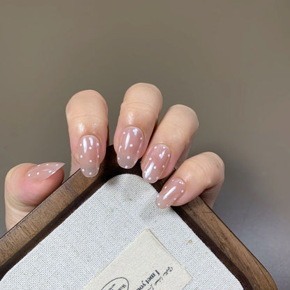 Glazed Sugar Donut Handmade Press On Nails
