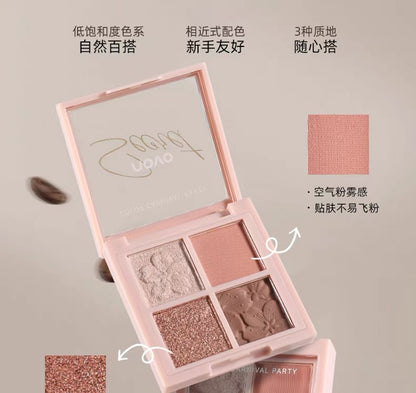 Novo 4-colour Eyeshadow Palette