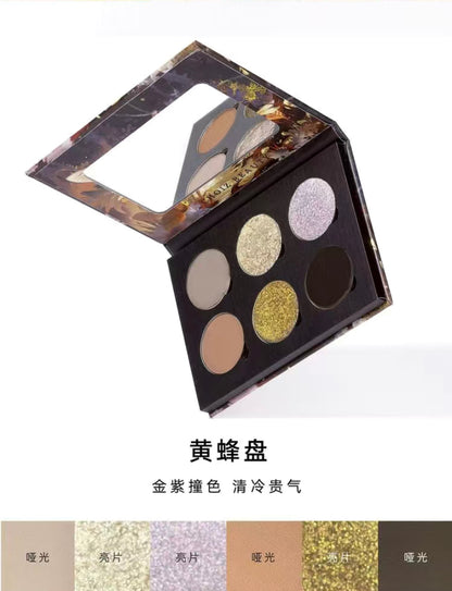 Choiz Beauty Insect Series 6-colour Eyeshadow Palette