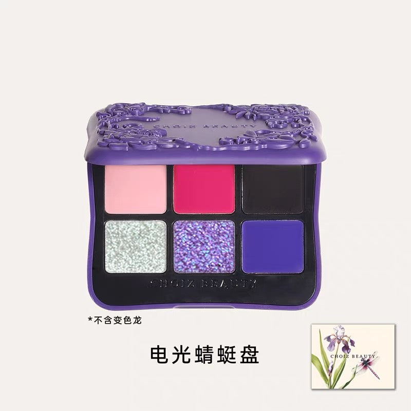 Choiz Beauty Insect Series 6-colour Eyeshadow Palette (new)