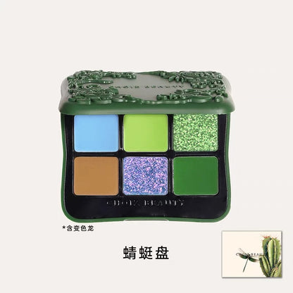 Choiz Beauty Insect Series 6-colour Eyeshadow Palette (new)