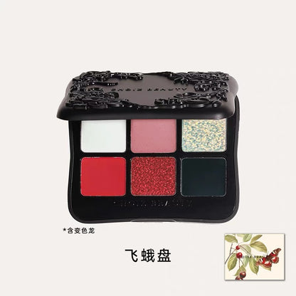 Choiz Beauty Insect Series 6-colour Eyeshadow Palette (new)