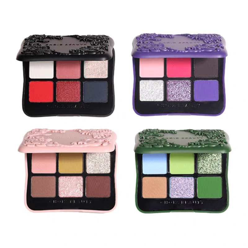 Choiz Beauty Insect Series 6-colour Eyeshadow Palette (new)