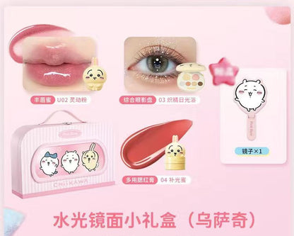 Pink Bear x Chiikawa Lips, Blush & Eyes Giftset