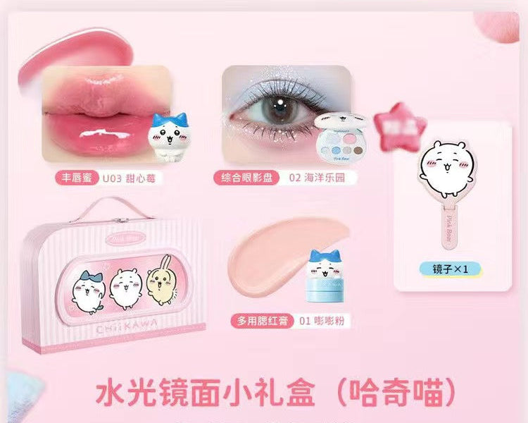 Pink Bear x Chiikawa Lips, Blush & Eyes Giftset