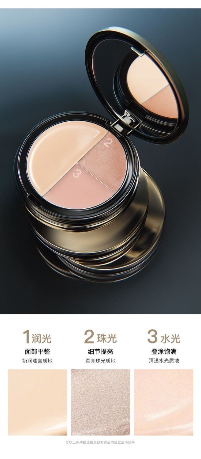 Red Chamber X Moomin 3-shade Highlighter Palette