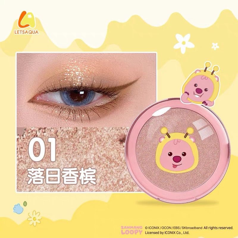 Letsaqua x Loopy Single Glitter Eyeshadow