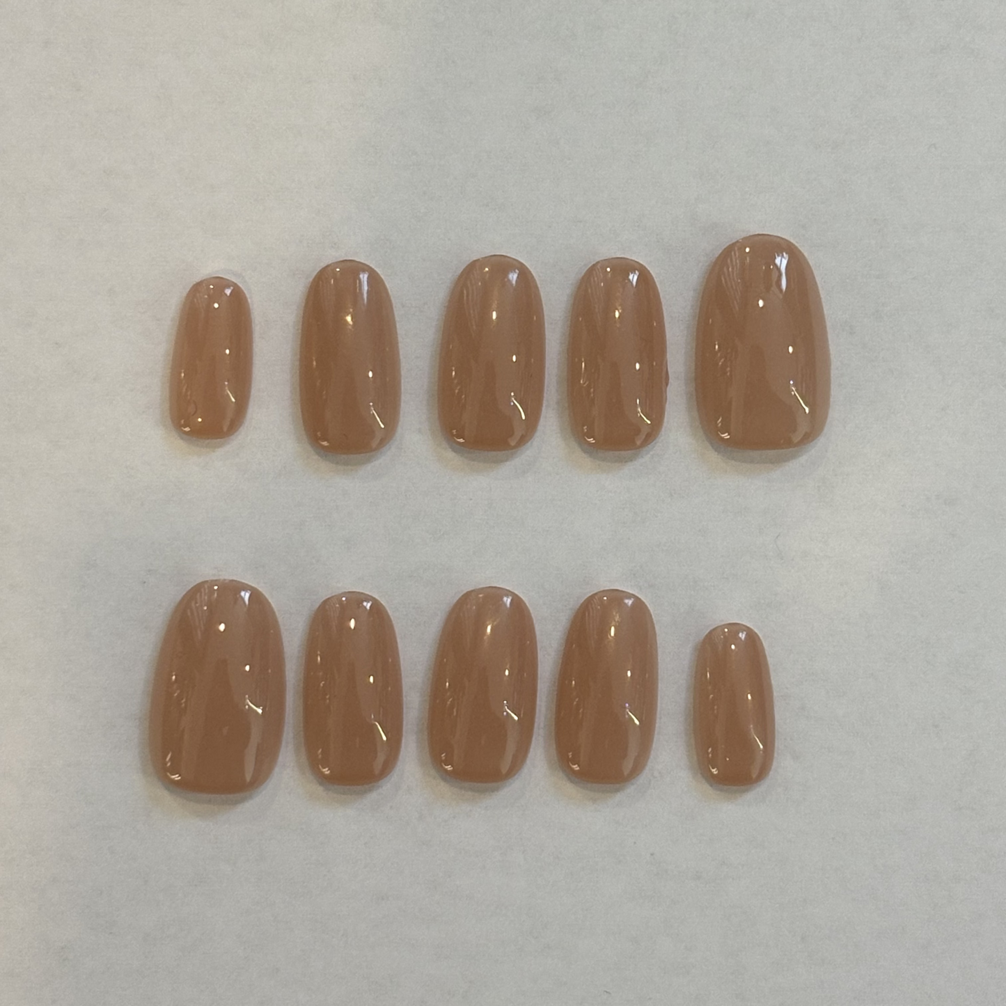 'Nudest Nude' Handmade Press On Nails