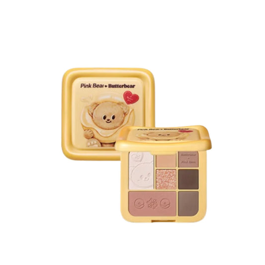 Pink Bear X Butterbear 7-Colours Eyeshadows Palette