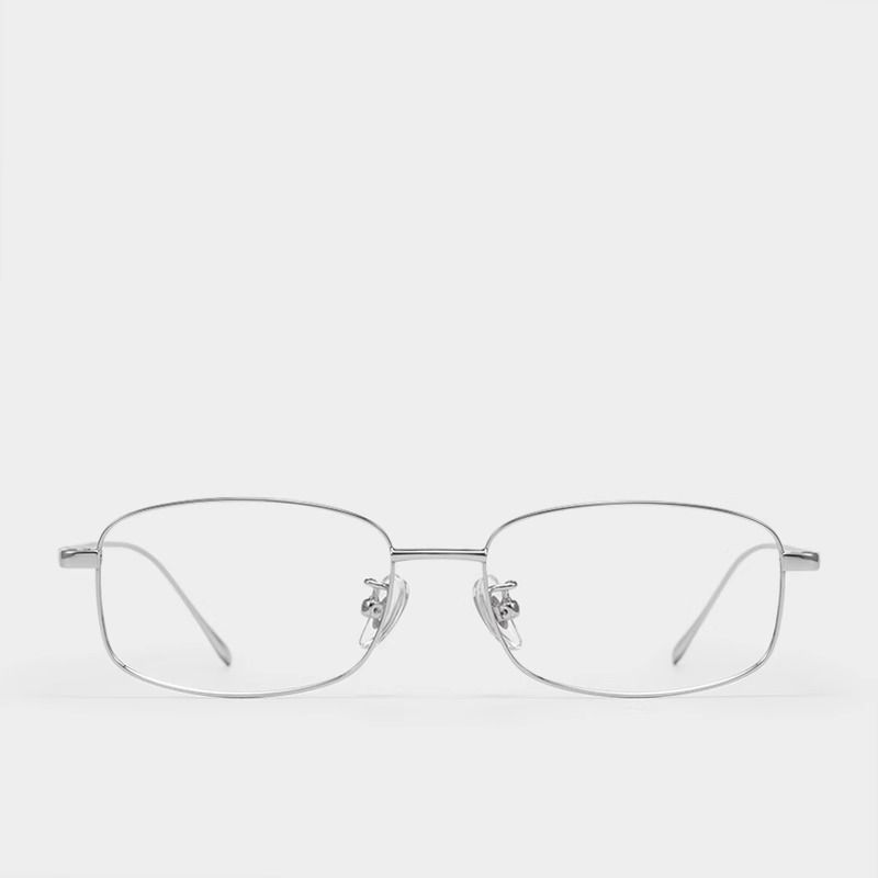 Y2K Square Metal Glasses
