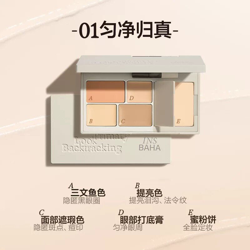 Insbaha Eye Concealer & Powder Palette