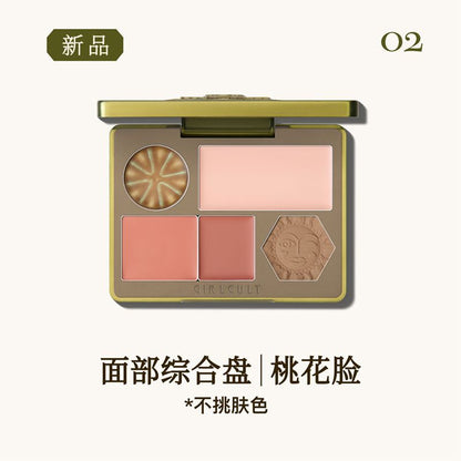 Girlcult Herbal Compendium Contour & Blush Palette