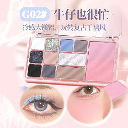 GOGO TALES 3 IN 1 Face Palette Eyeshadow